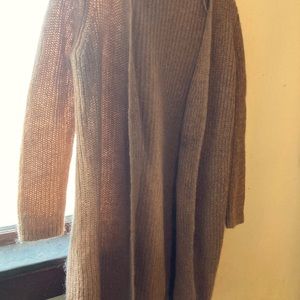COS light brown long sweater